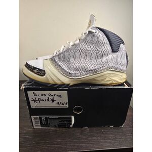 2008 Nike Air Jordan XX3 XXIII 23 White Stealth 318376-102 Men's Shoes Size 10